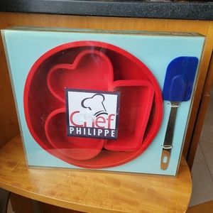 Chef Philippe 8 piece Silicone Baking Set